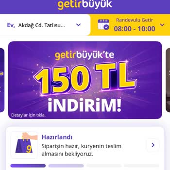 Getir Tahmini Teslim Süresi Güncellenmedi, Sipariş 6 Saat Bekletildi