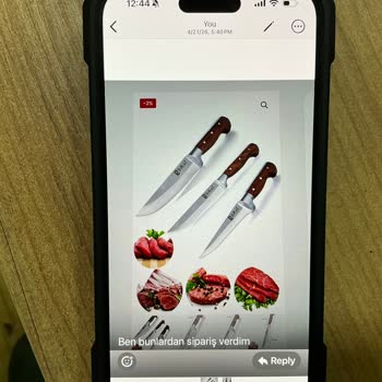 Yanlış Bıçak Seti Gönderimi Ve Renk Uyuşmazlığı