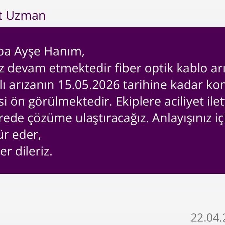 1000 Mbps Hızı Ve Düşük Ping Sağlanamadı, Çözüm Erteleniyor Ve 200 TL Fazla Ücret Kesildi