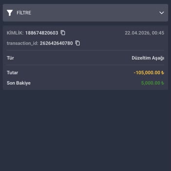 Hilbet’te 105 Bin Tl Kazancım Geri Yüklenmedi
