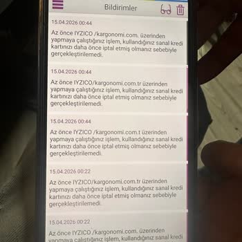 Kargonomi İzinsiz Kart Çekim Denemeleri ve Müşteri Hizmetlerine Ulaşılamama