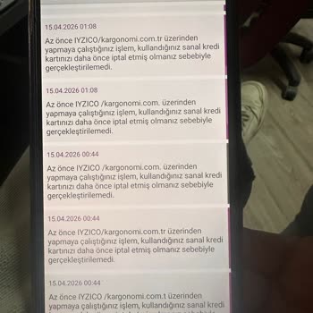 Kargonomi İzinsiz Kart Çekim Denemeleri ve Müşteri Hizmetlerine Ulaşılamama