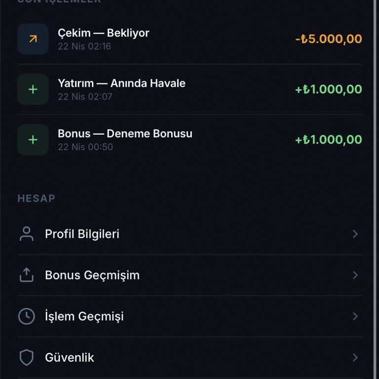 Casinogo Çekimimi En Kısa Sürede Banka Hesabıma Yatırmasını Talep Ediyorum