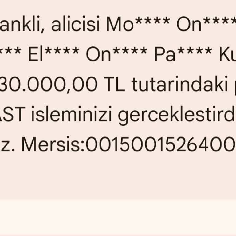 Sahte İşlem Kanalı Sonrası 30 Bin Tl Kayıp
