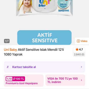 Sipariş Edilen 1080 Yapraklı Islak Mendil Yerine 15’li Cep Mendili Gönderildi