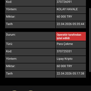 Cratos Royal Bet 60 Bin Tl Çekim İptali Ve Sürekli Oyalama