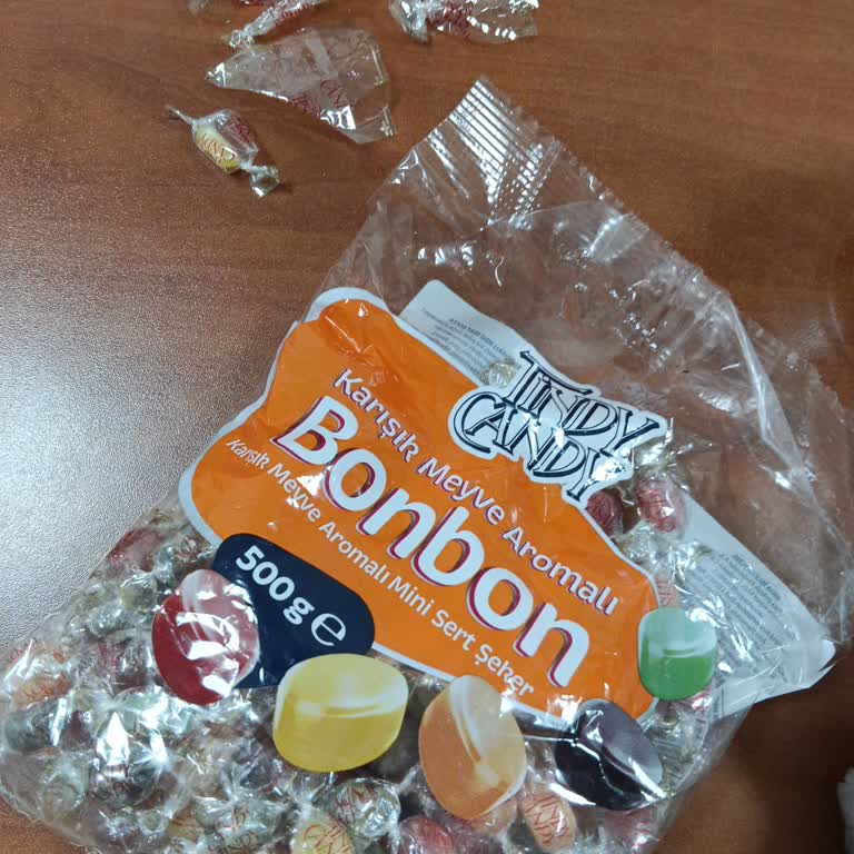 Tindy Candy Şeker Paketlerinde Boş Kağıt Sayısı Ve Azaltılmış İçerik