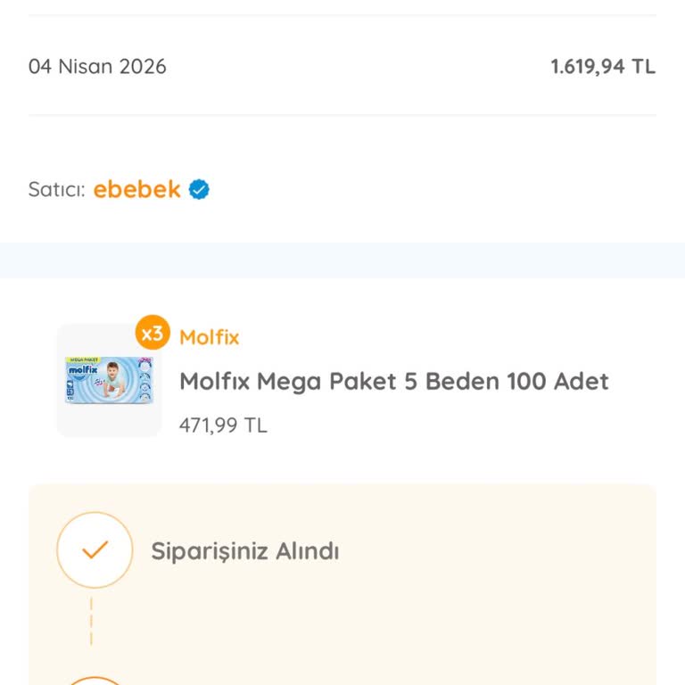 5 Numaralı Bebek Bezlerinin Kargoya Verilmemesi Ve Müşteri Hizmetlerinin İlgisizliği