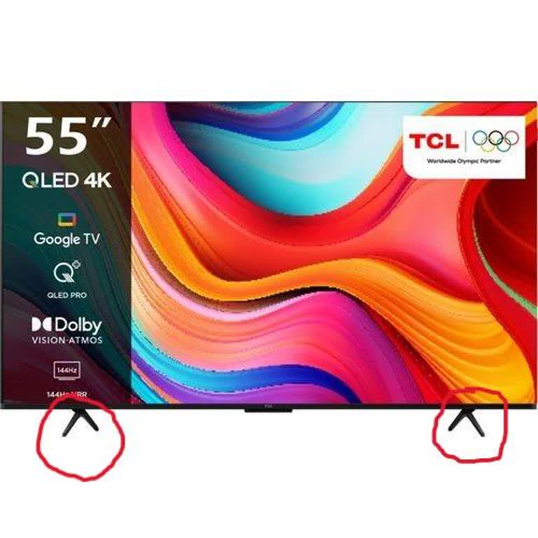TCL Televizyon Ayakları Eksik, Müşteri Hizmetleri Cevapsız