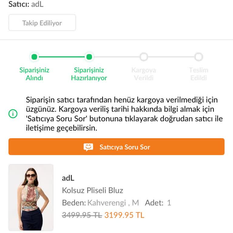 Kargo Gecikmesi Ve Doğum Günü Hediyesi Teslim Edilememesi