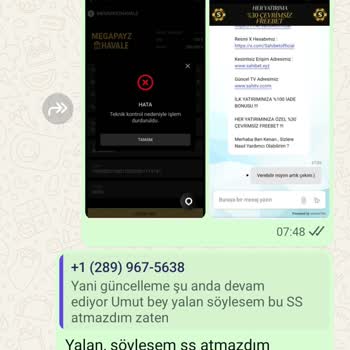 Canlı Bahis Çekiminde 96 Saatlik Engelleme Ve Destek Kesintisi