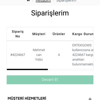 Siparişim Hazırlanıyor Olarak Kalıyor, Kargo Gecikmesi Ve İletişimsizlik
