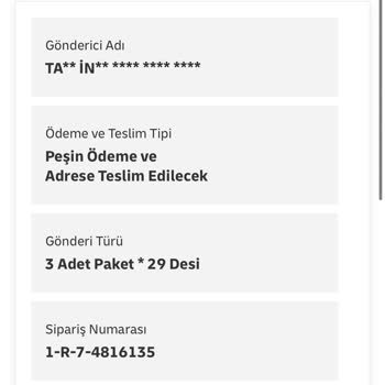 Bellamaison Ve DHL Arasındaki Eksik Avize Teslimatı Sorunu