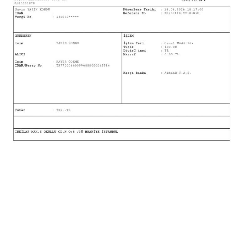 Teslim Edilmeyen Netflix Premium Hesabı İçin 100 TL İade Talebi