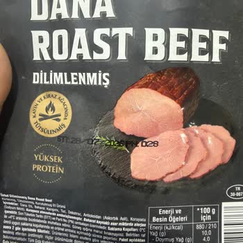 Küflü Roast Beef Ürünü İçin İade Ve Şube Kontrolü Talebi