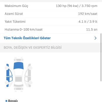 Vefa Motors Otoport İlandaki Bilgilerle Aracın Gerçek Durumu Birbirini Tutmuyor