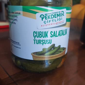 Afyon Dinar Pekdemir Şubesinde Çubuk Salatalık Turşusunda Kıl Ve Hijyen Sorunu
