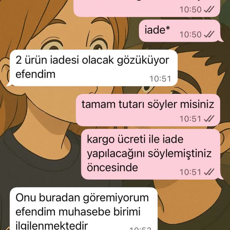 İade Edilen 800 TL Ve Kargo Ücretinin 22 Gün Gecikmesi