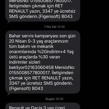 İptal Talebime Rağmen SMS’ler Hâlâ Geliyor