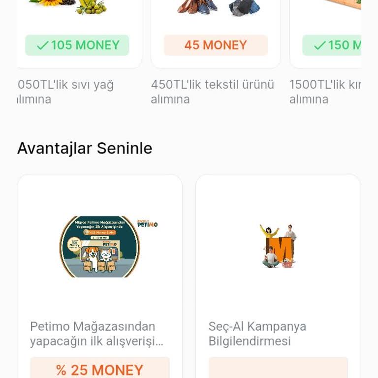 Migros Money Kampanyalarında Kazandırılan Puanların Hesaba İşlenmemesi