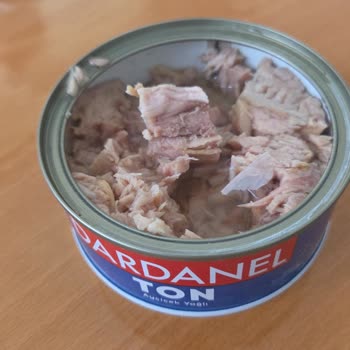 Dardanel Ton Konservesinde Plastik Parça