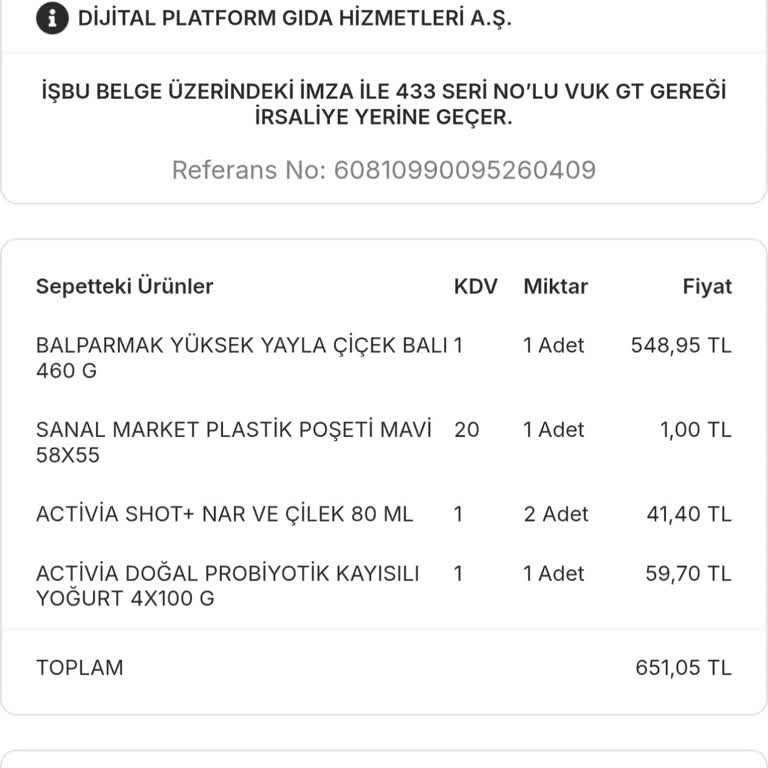 Teslim Edilmeyen Ürünler Ve Geri Yüklenmeyen 100 TL Money Puanı