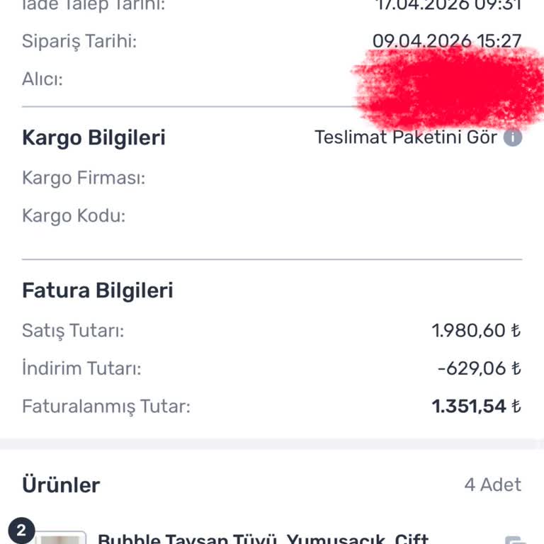 Sipariş Teslim Ve İade Çakışması İle KVKK İhlali: Trendyol Satıcı Hakları Gözardı Edildi
