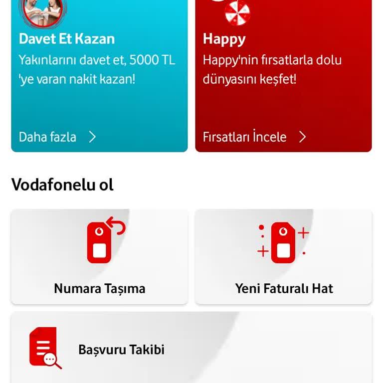 Vodafone Yanımda’da Kalan Paket Bilgileri Güncellenmiyor Ve Çözüm Sağlanamıyor