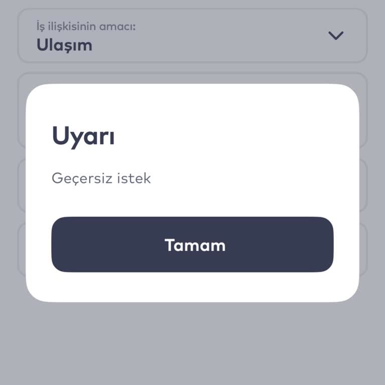 İstanbulkart Mobil Uygulamasında Öğrenci Kartı Doğrulama Hatası