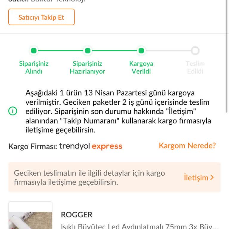 Trendyol Express Diyarbakır Şubesinde Siparişim Kayboldu Ve Fiyat Farkı Mağduriyeti