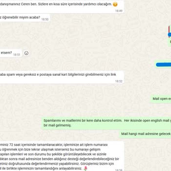 Open English’ten Sanal Kartım Gelmedi Ve 3.500 TL’lik Hakkım Teslim Edilmedi