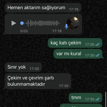 WhatsApp Üzerinden Verilen Çekim Garantisi Yerine 2000 TL Eksik Ödenmesi