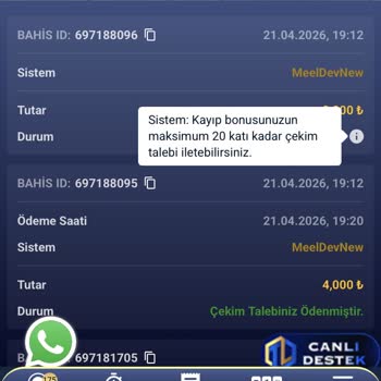 WhatsApp Üzerinden Verilen Çekim Garantisi Yerine 2000 TL Eksik Ödenmesi