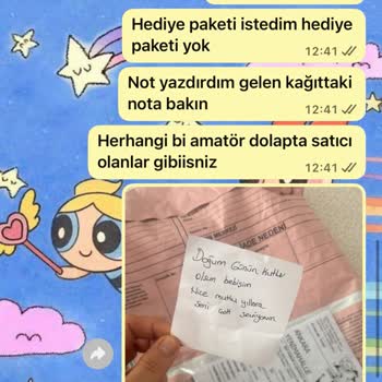 Hediye Paketi Ve Not Eksikliği, Mağaza Cevapsızlığı