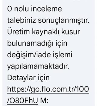 Polaris Ayakkabısında 10 Kez Kullanımdan Sonra Açılma Ve Mağazanın Sorumluluk Reddi
