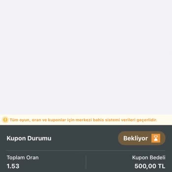 Kazanan Kupon Ödemesi Beklemede Canlı Destek Çözüm Bulamıyor