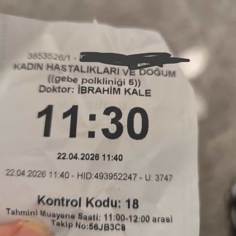 Randevu Saatinde Doktorun Erken Çıkması Ve Hasta Hakları Biriminin İlgisizliği