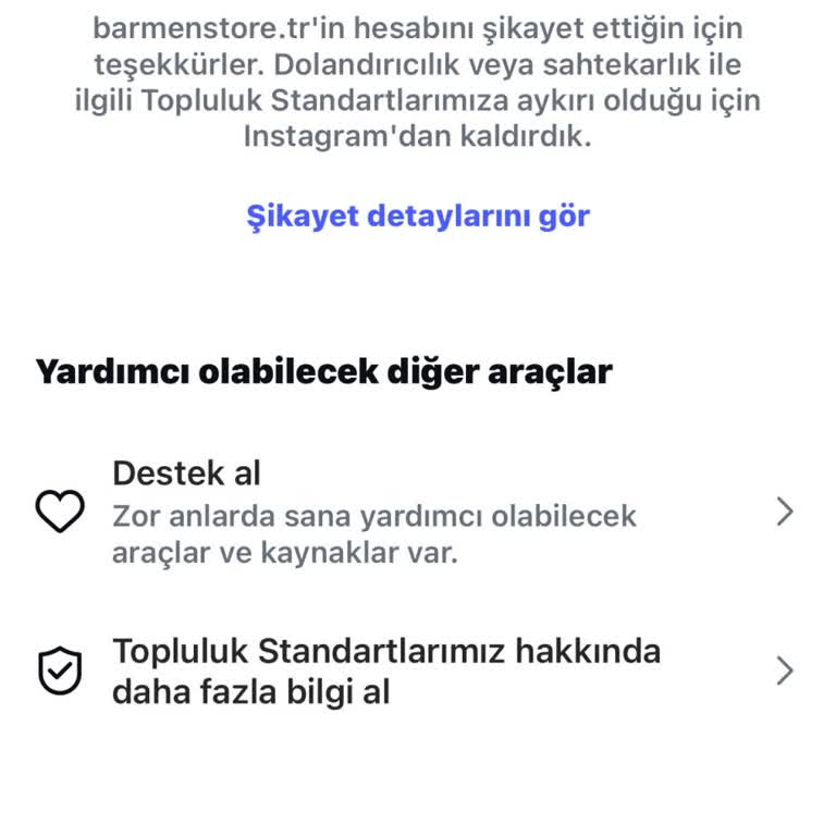 Barmen Store'da Sipariş Gönderilmedi Ve Ücret İadesi Yapılmadı