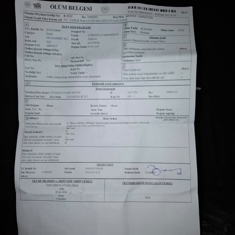 Cenaze Nedeniyle İptale Kapalı THY Biletinin Tam İadesi Talebi