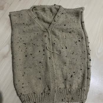 A101'de Kartopu Orkide Trend İpinde Renk Farklılığı Nedeniyle Yarım Kalan Örgü