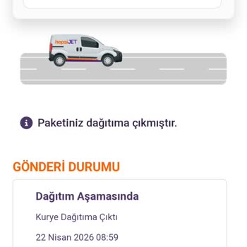 Dağıtıma Çıktı Dediği Kargo Gün Boyunca Ulaşmadı