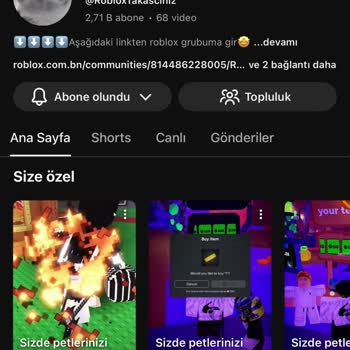 YouTube Ve Roblox'ta Çocuğumun Petleri Geri Dönmedi Ve Küfürle Karşılaştı