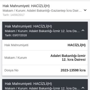 Motosikletim Haciz Kaydı Borç Ödendiği Halde İzmir İcra Dairesi Tarafından Kaldırılmadı