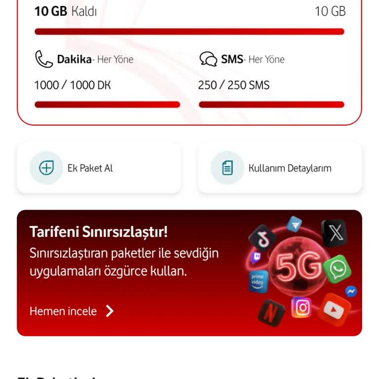 Vodafone'da Onaysız Ücretli Tarife Değişikliği