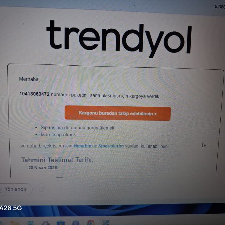 Teslim Edilmeyen Siparişin İptali Ve Yeniden Gönderim Talebi