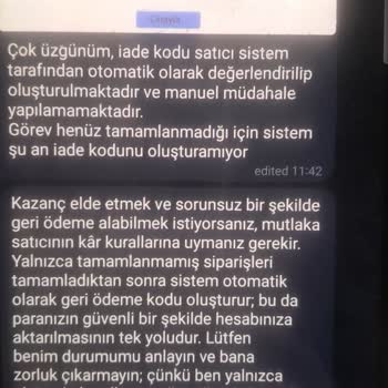 İş Bankası Üzerinden Ödeme Sonrası Geri Alınamayan Para Şikayeti