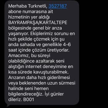 Sürekli İnternet Kesintisi Ve Müşteri Desteğine Erişememe