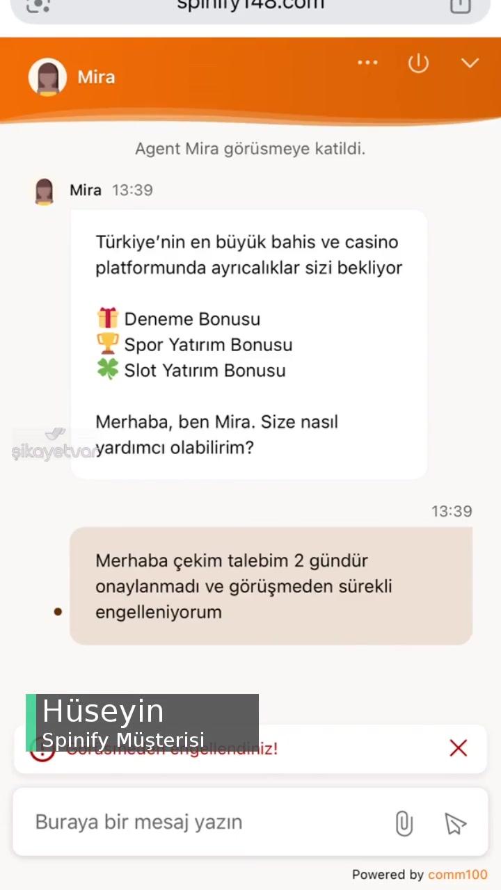 Spinify Çekim Gelmedi videonun kapak resmi