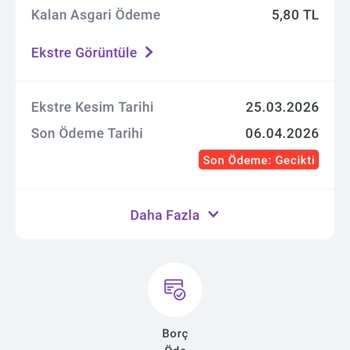 Kart İptali Gerçekleşmedi Ve 28,98 TL Borç Ödeme Sorunu Çözülmedi