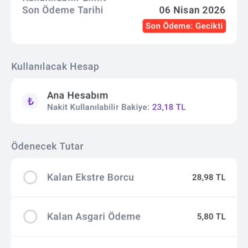 Kart İptali Gerçekleşmedi Ve 28,98 TL Borç Ödeme Sorunu Çözülmedi